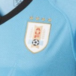 4 Sterne von Uruguay auf dem WM Trikot